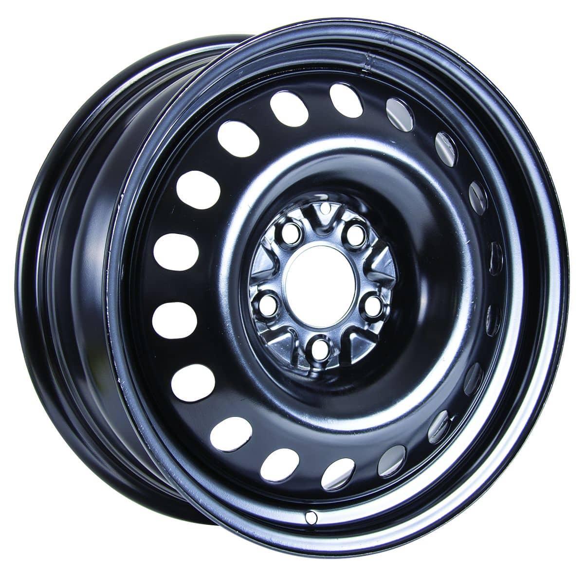 BLACK STEEL WHEEL 17X7 5-114.3 +40MM 71.5 CB
