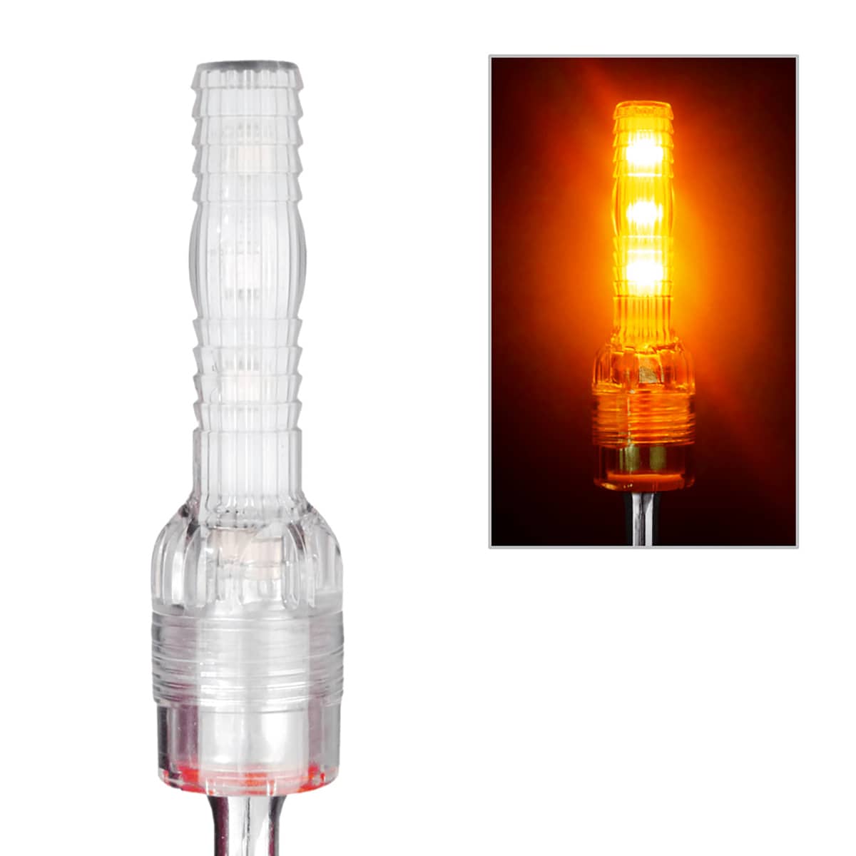 AMBER LED WHIP LIGHT