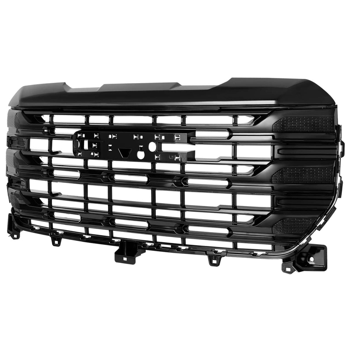 GLOSSY BLACK SLE STYLE GRILL 22-26 GMC 1500