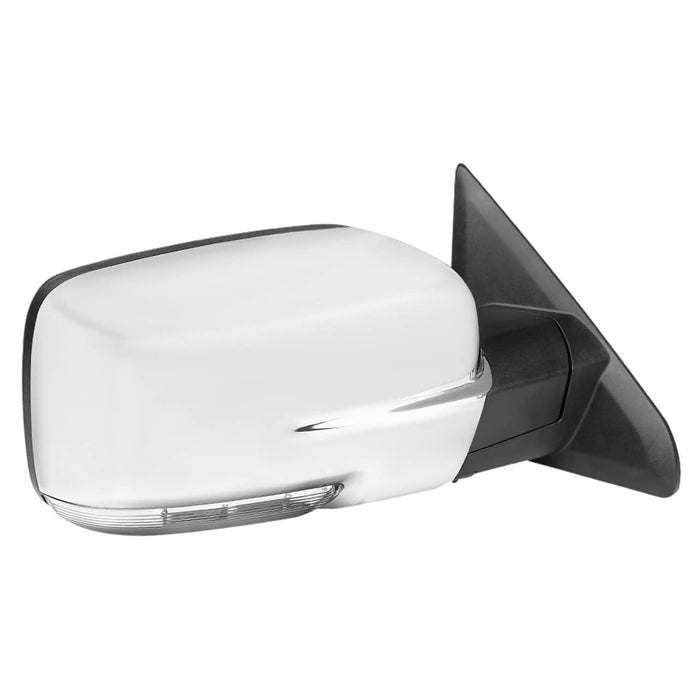 PASSENGER SIDE POWER HEATED CHROME TOWING MIRROR 13-18 RAM