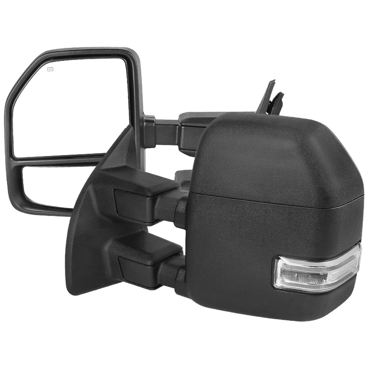 POWER HEATED BLACK TOWING MIRRORS W/CLEAR LENS (PAIR) 99-16 S/DUTY