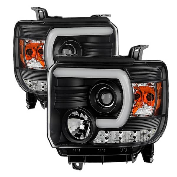 PROJECTOR HEADLIGHTS 14-18 GMC 1500/ 15-19 HD
