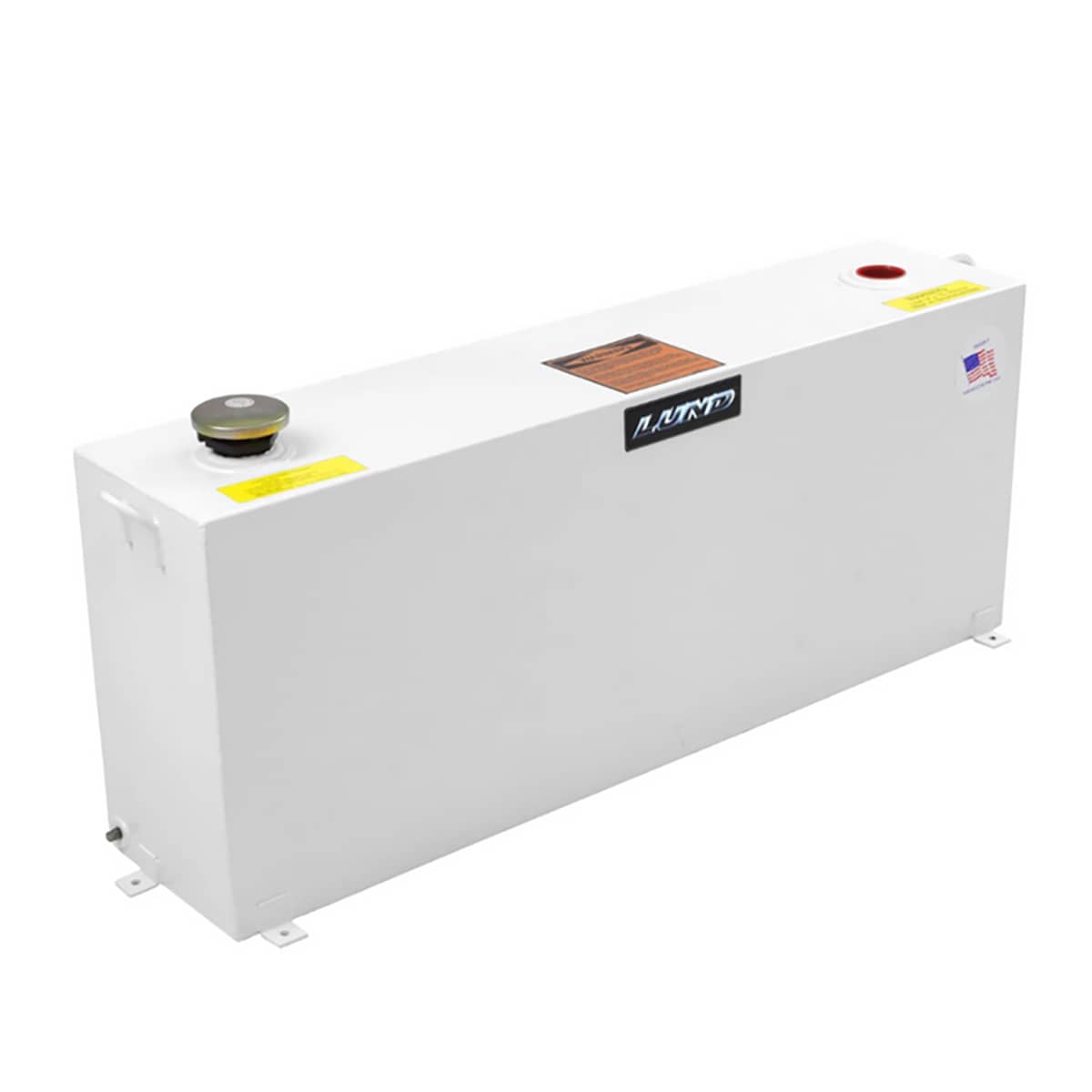 WHITE STEEL 50 GALLON LIQUID TRANSFER TANK