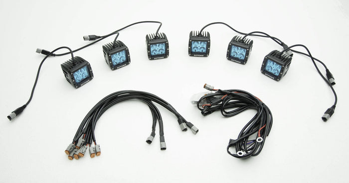 FRONT BUMPER LED FOG KIT 17-20 F150 RAPTOR