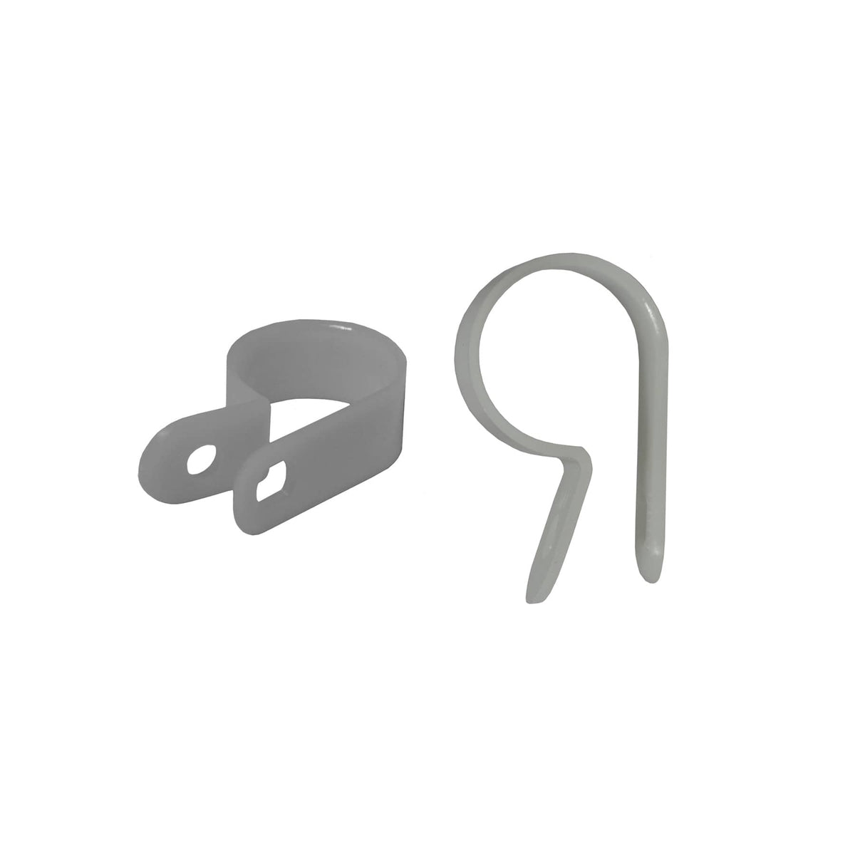 TUBE CLAMP 3/8" WHITE (PKG 100)