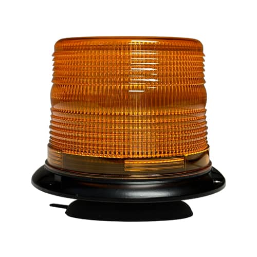 5" AMBER LED BEACON - 6 FLASH PATTERNS