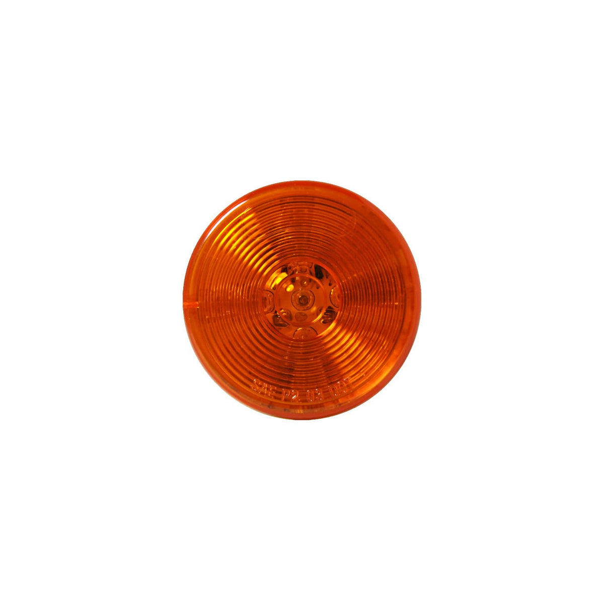 LED 2" Rd Marker Lamp Amber - 6-dio
