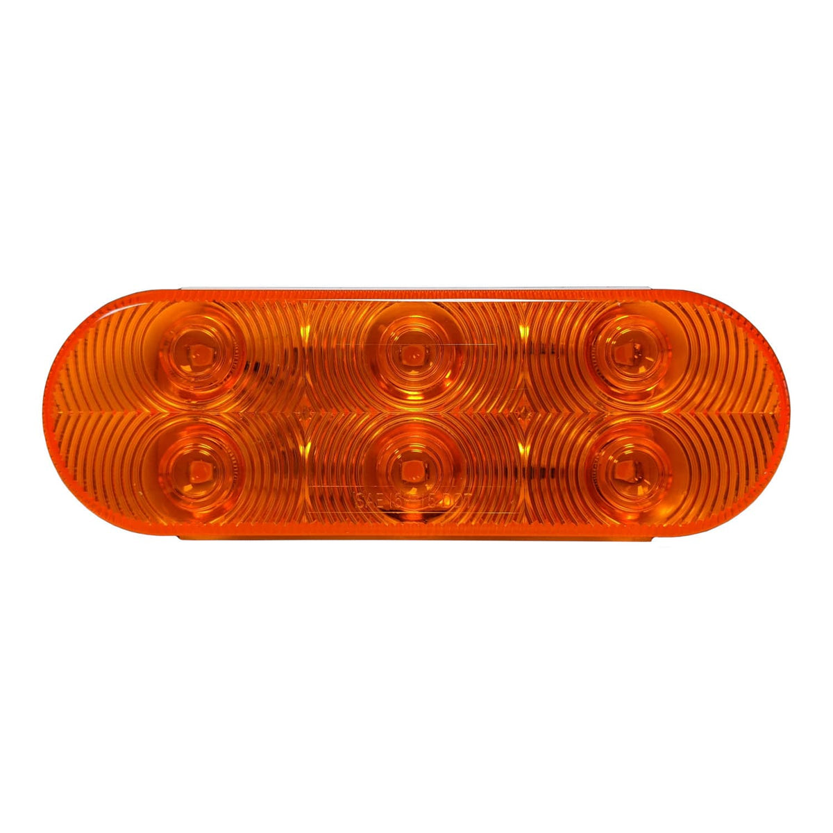LED Oval Signal/Park Lamp Amber - 6-dio