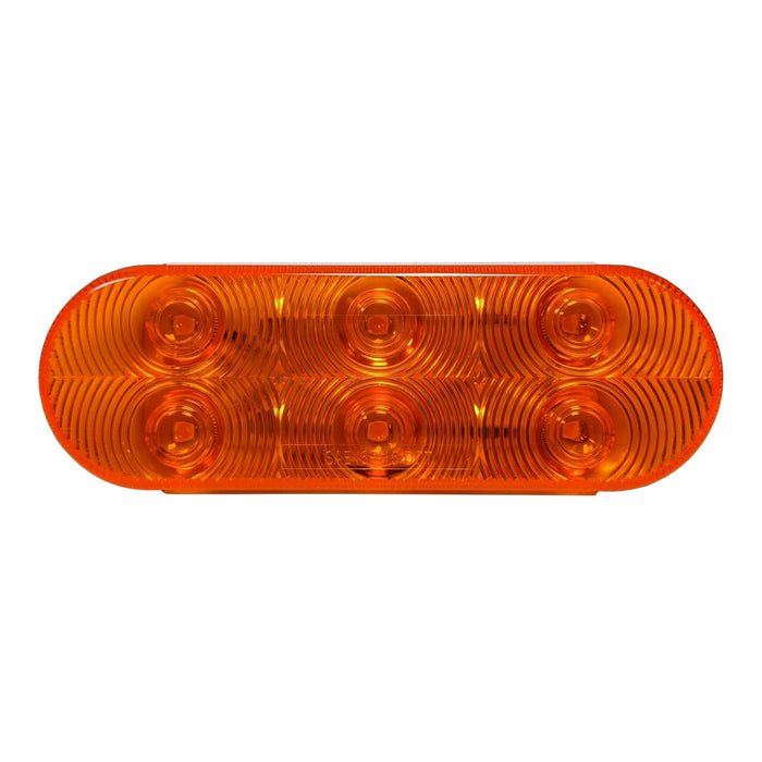 LED Oval Signal/Park Lamp Amber - 6-dio