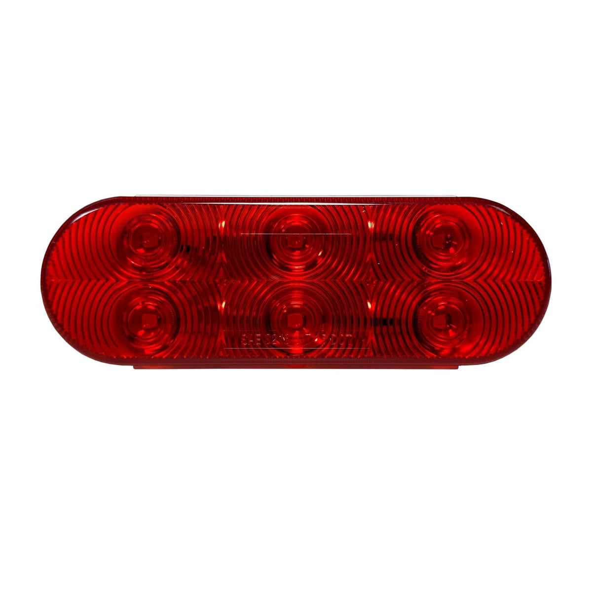 LED Oval STT Lamp Red - 6-dio