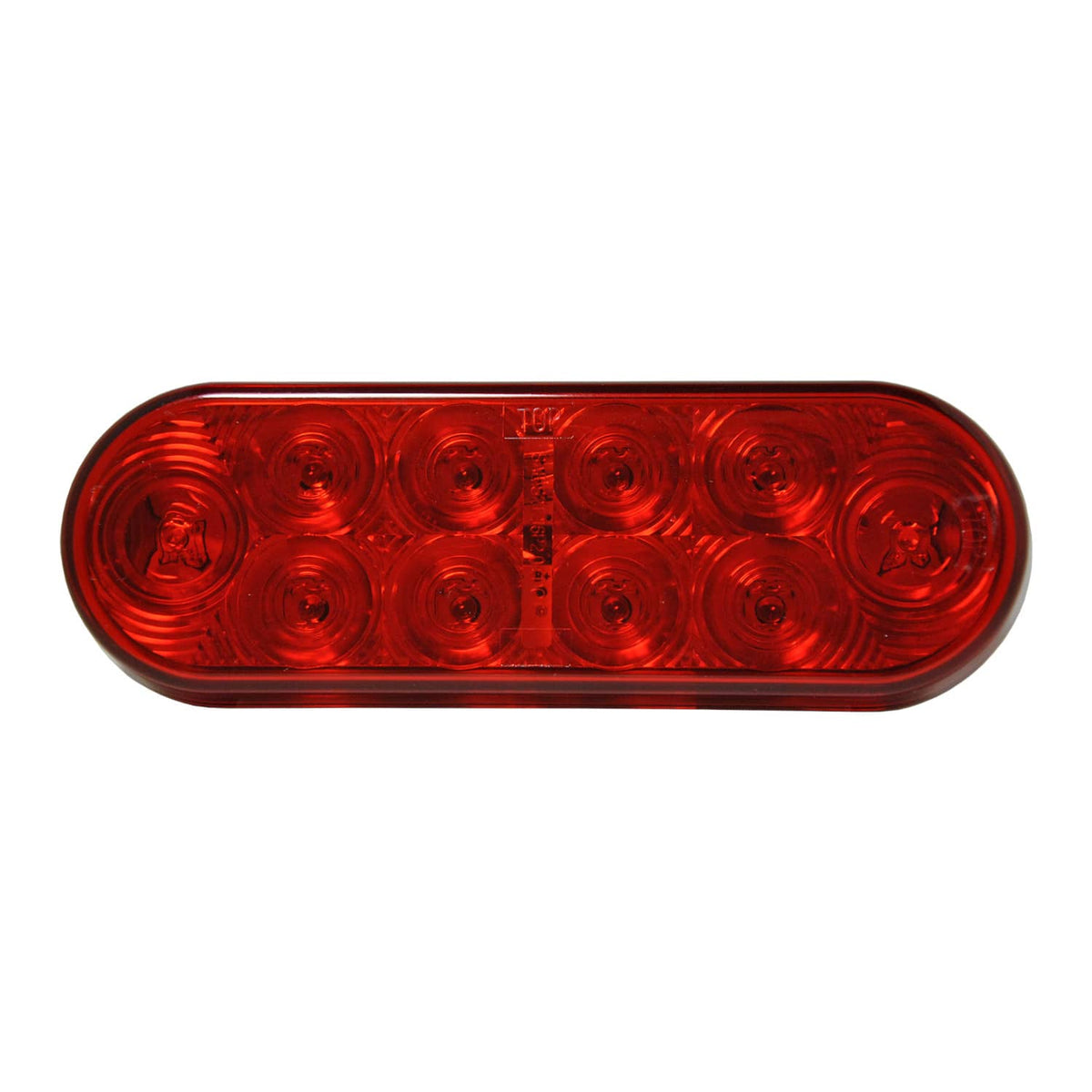 LED Oval STT Lamp Red - 10-dio