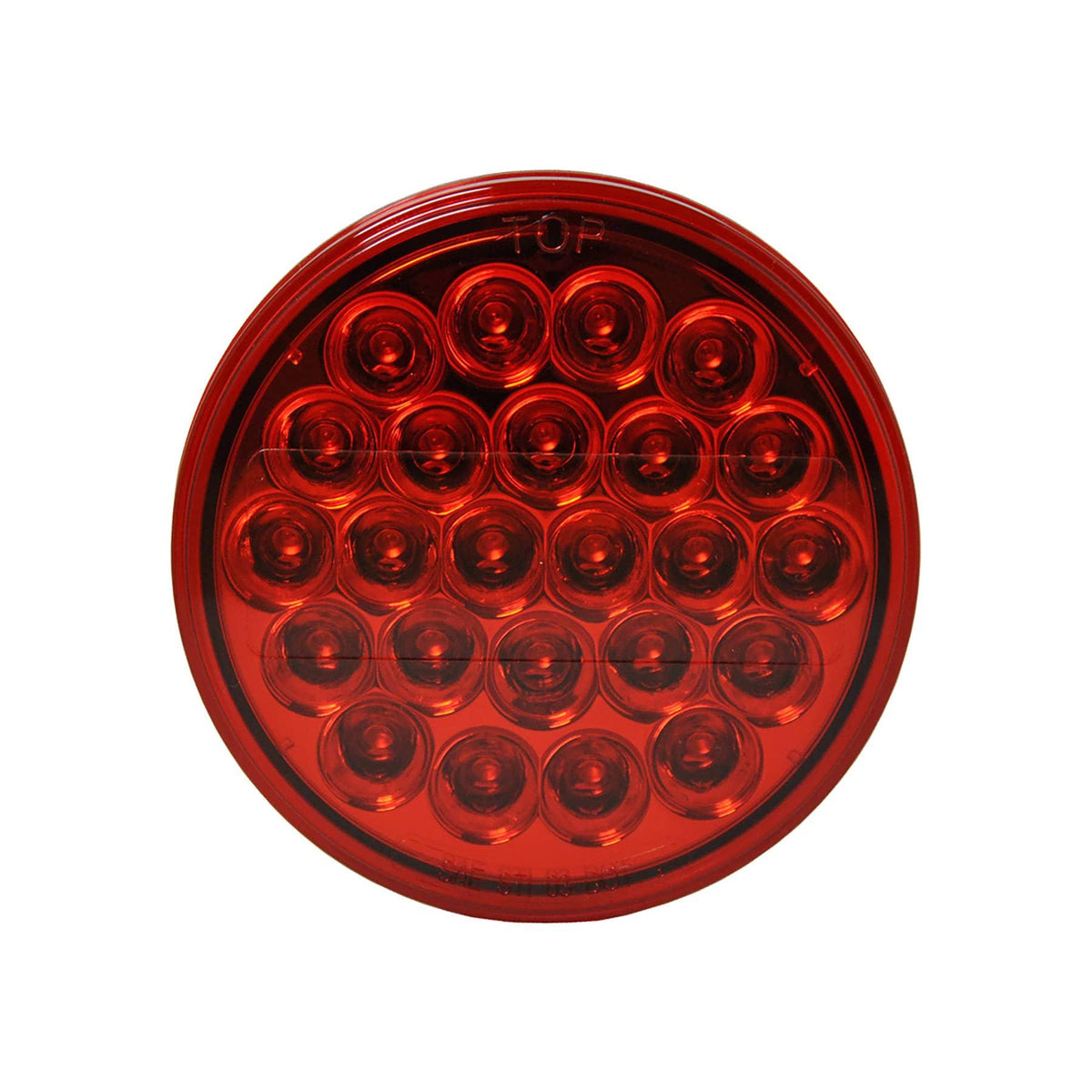LED ROUND S/T/T LAMP - RED