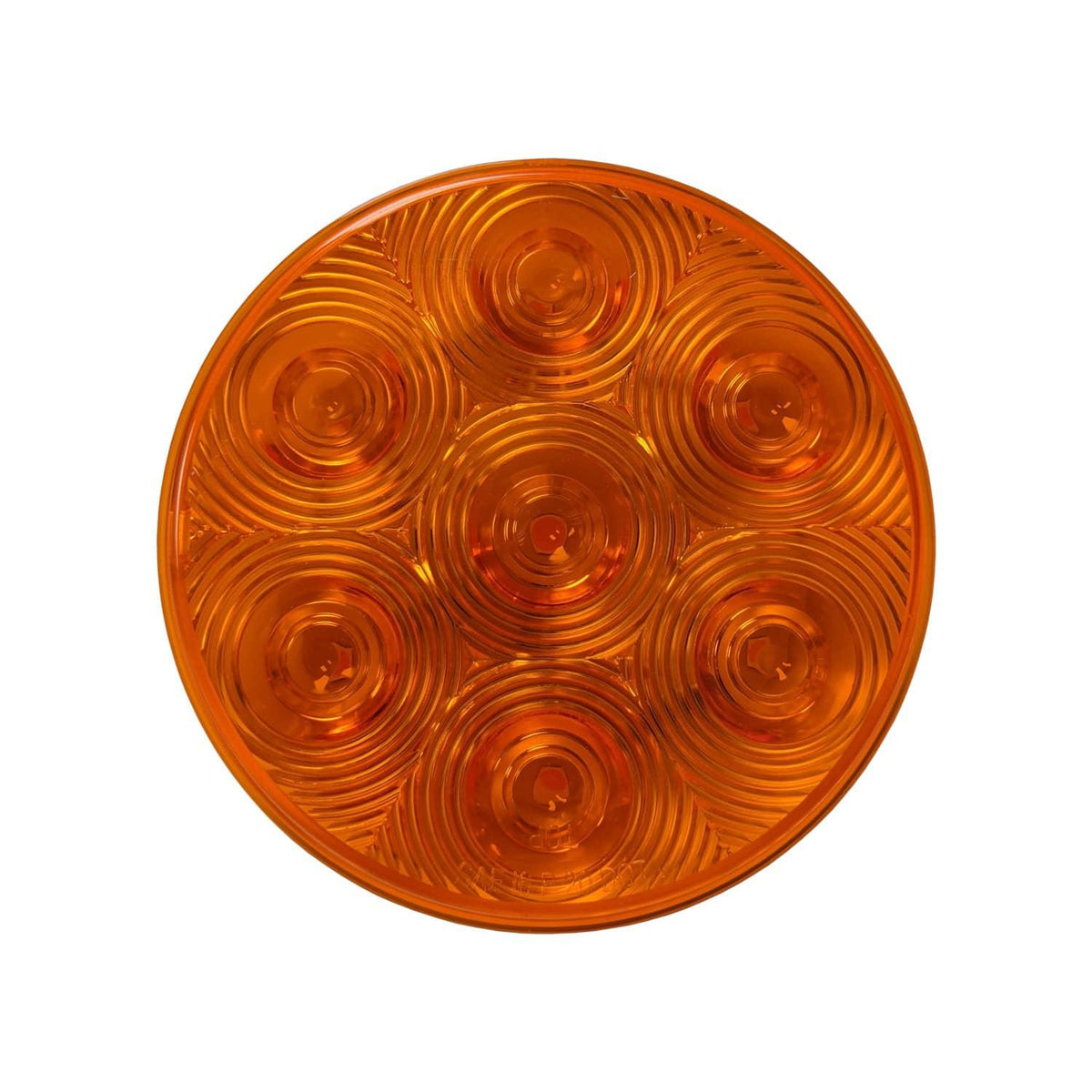 LED 4" Rd Signal/Park Lamp Amber - 7-dio
