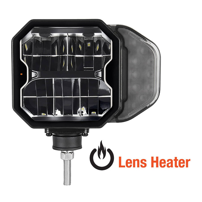 LED HEAD LAMP WITH HEATED LENS (SINGLE)