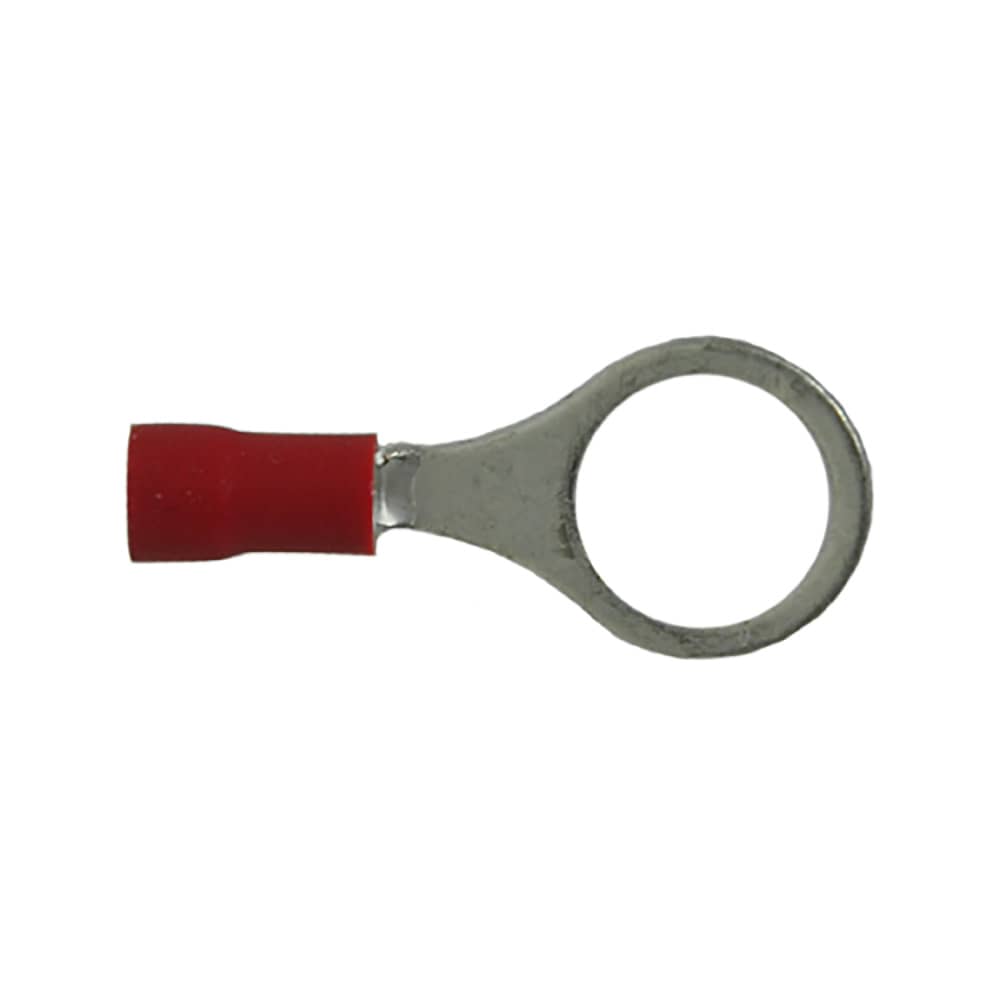 INSULATED RIND TERMINAL RED STUD 3/8" 22-18 GA PKG 500