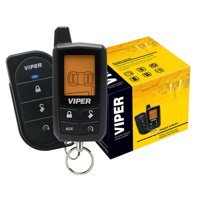 VIPER 5305V 2-WAY LCD SEC/RS SYSTEM 1/4 MILE RANGE
