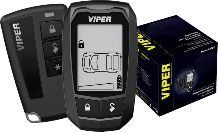2-WAY LCD REMOTE START & SECURITY  SYSTEM UP TO 1/4 MILE RANGE