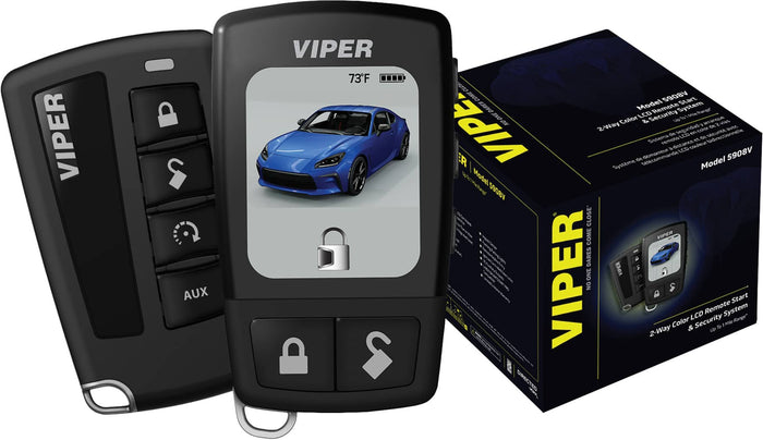 2-WAY COLOR LCD REMOTE START & SECURITY SYSTEM UP TO 1 MILE RANGE