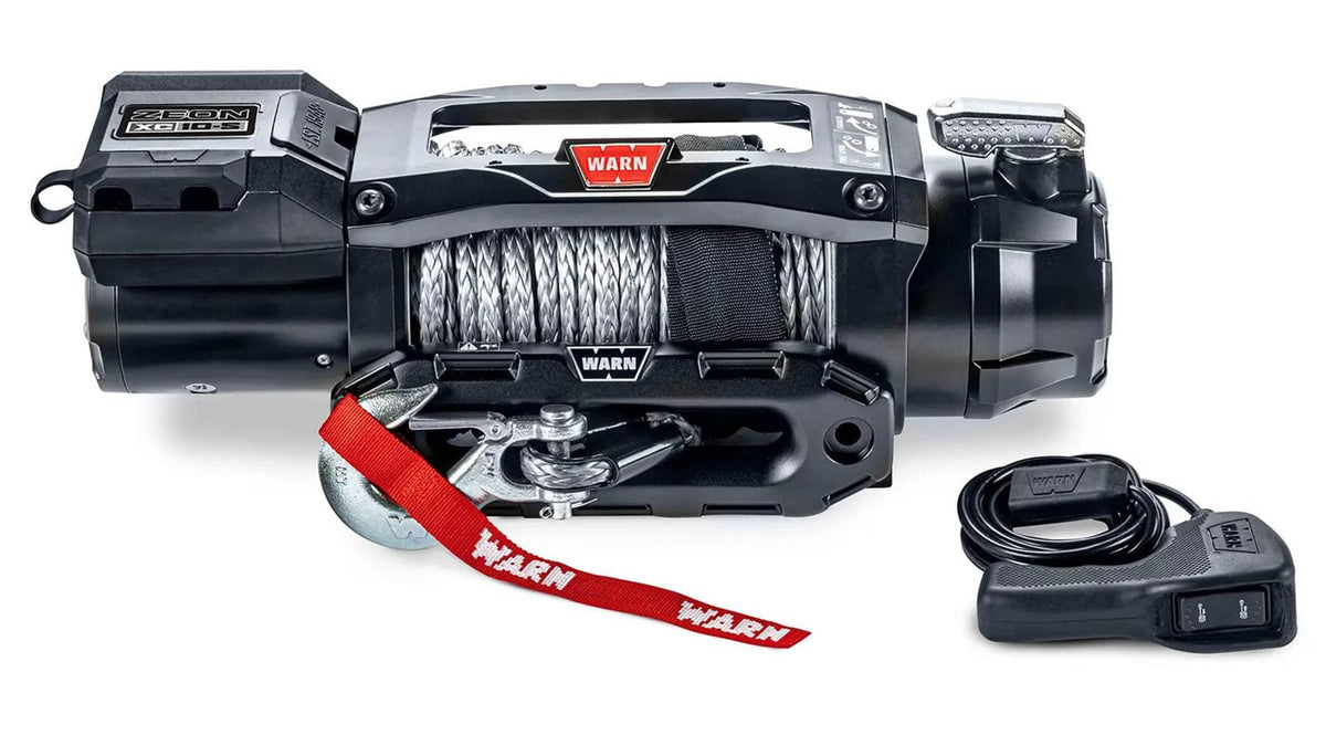 ZEON XC 10-S SYNTHETIC ROPE 10000LB WINCH