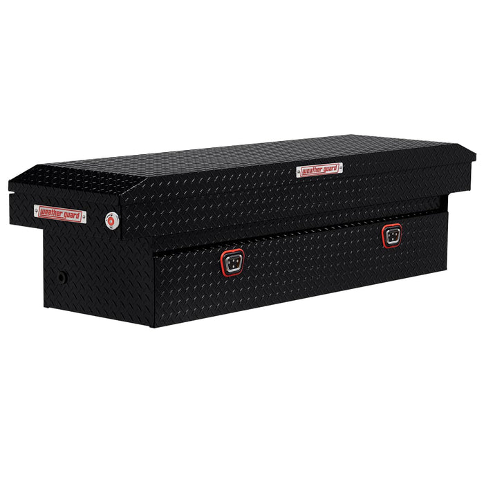 SADDLE BOX FULL STANDARD ALUM. BLACK