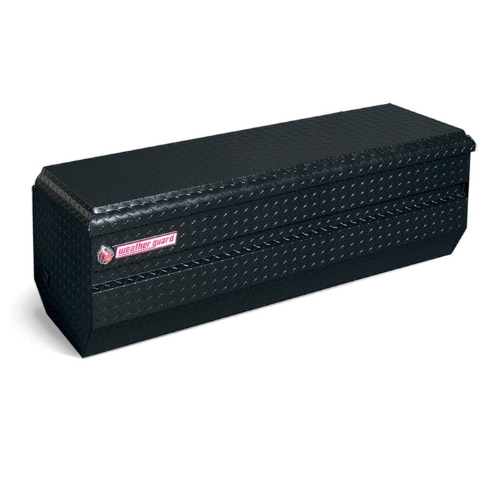BLACK ALUMINUM CHEST