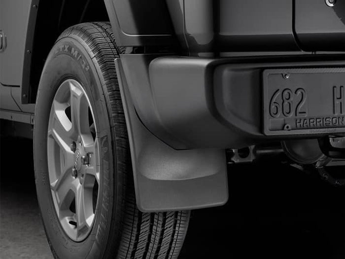 REAR MUD FLAPS 18-26 WRANGLER JL (EXC RUBICON)