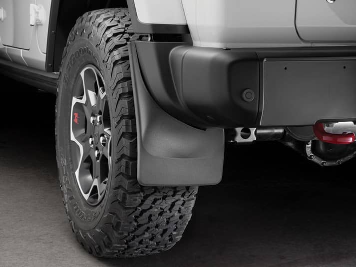 REAR MUD FLAPS 18-26 WRANGLER JL RUBICON