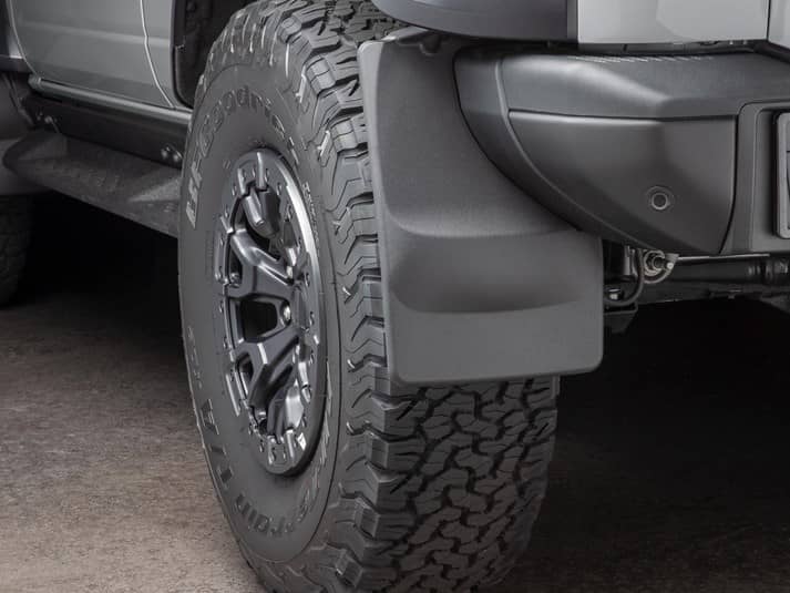 REAR MUD FLAPS 22-26 BRONCO RAPTOR