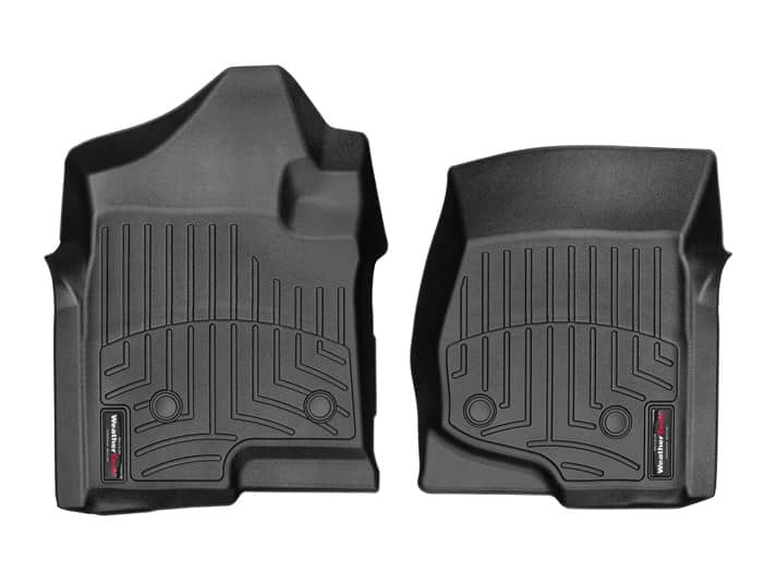 FRONT FLOOR LINERS 08-14 GM EXTENDED/ CREW CAB W/FLOOR SHIFTER