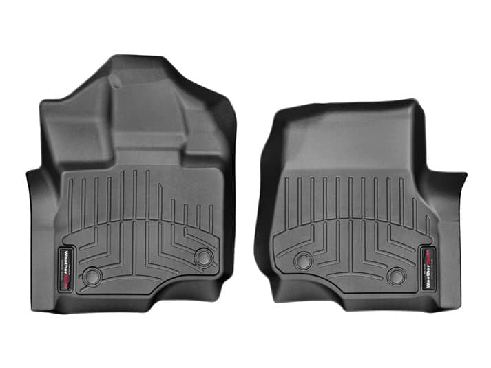 FRONT FLOOR LINERS 15-26 F150 EXTENDED /CREW CAB W/VINYL FLOOR
