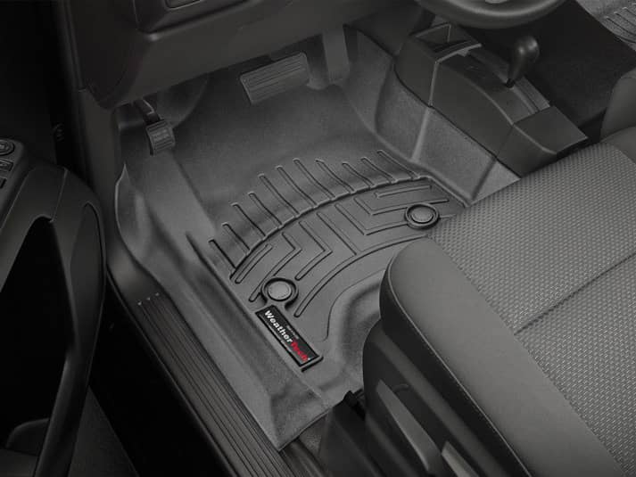 FRONT FLOOR LINERS 14-18 GM 1500/15-19 HD EXT/CREW CAB W/FLOOR SHIFTER
