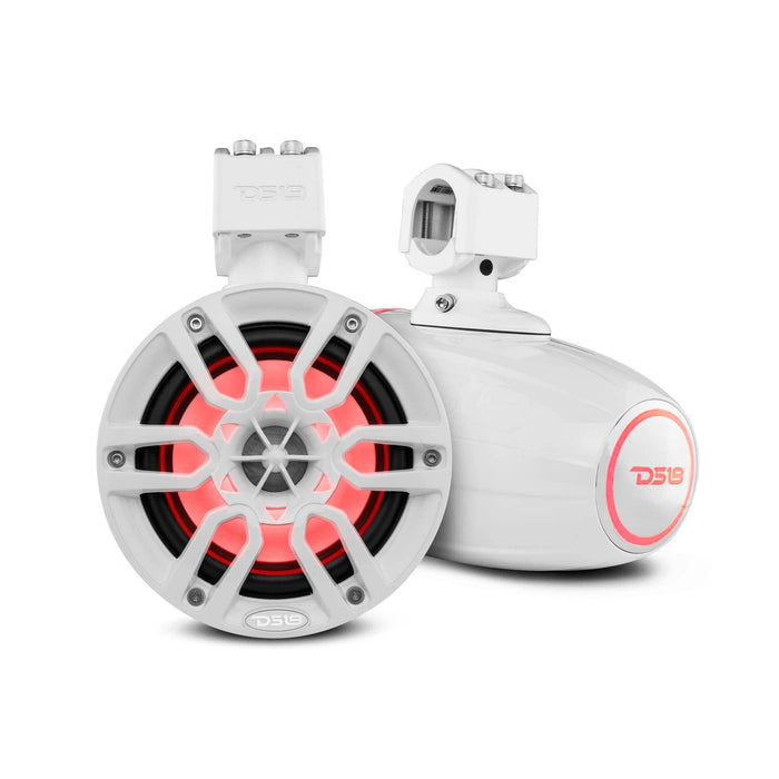 6.5" SPEAKERS| 100 WATTS RMS | RGB LED IGHTS | WHITE