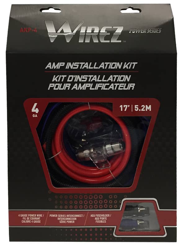 4 GAUGE AMPLIFIER KIT