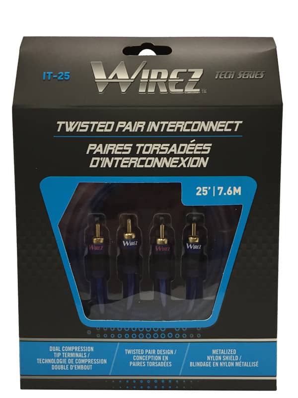 WIREZ 25' RCA CABLE