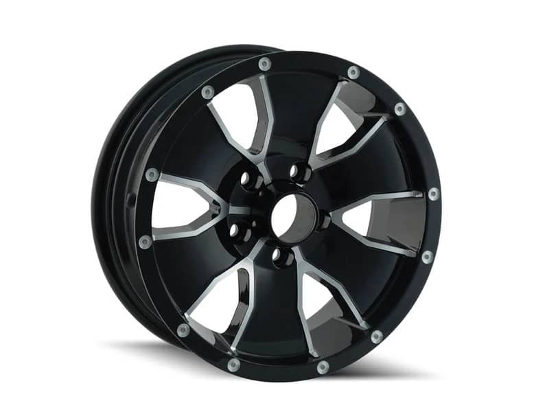 TYPE 14 TRAILER BLACK/MACHINED FACE 15X6 6-139.7 108 CB 0-MM