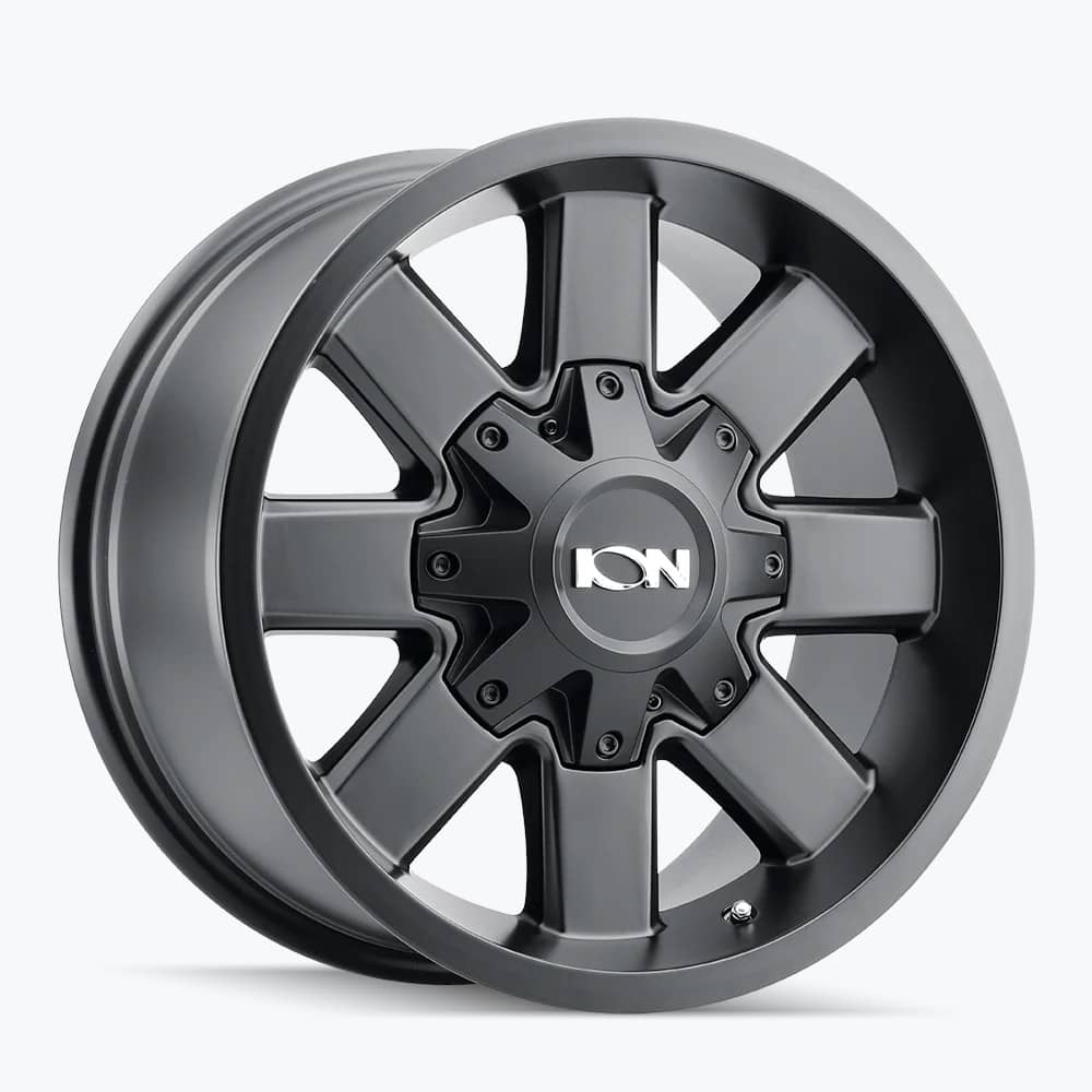 ION 141 SATIN BLACK 19X10 6-135 106 CB +13MM