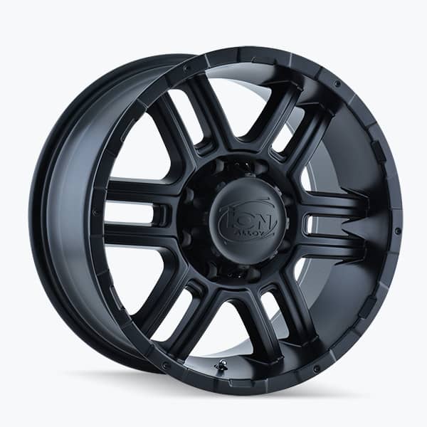 ION 179 MATTE BLACK 16X8 8-170 130.8 CB +10MM