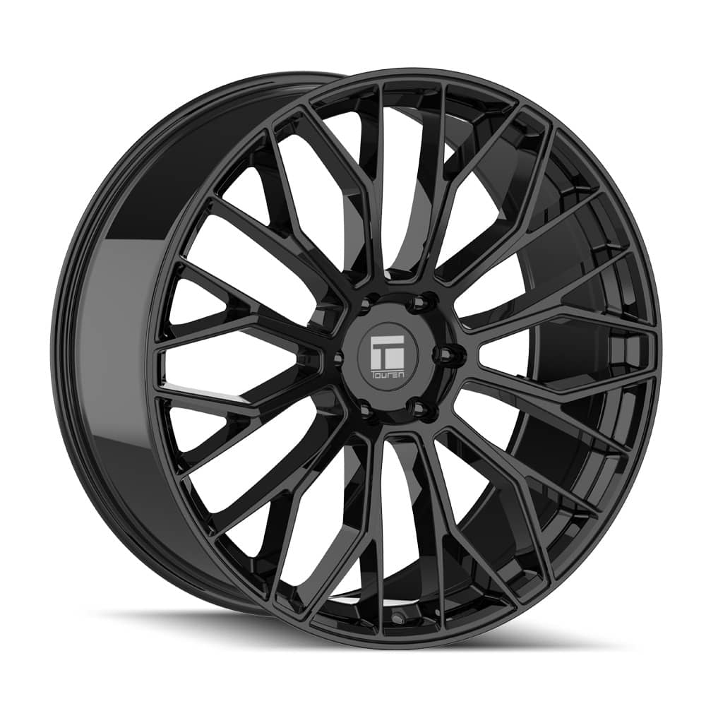 TOUREN TR08 GLOSS BLACK 24X10 6-135 CB 87.1 +30MM