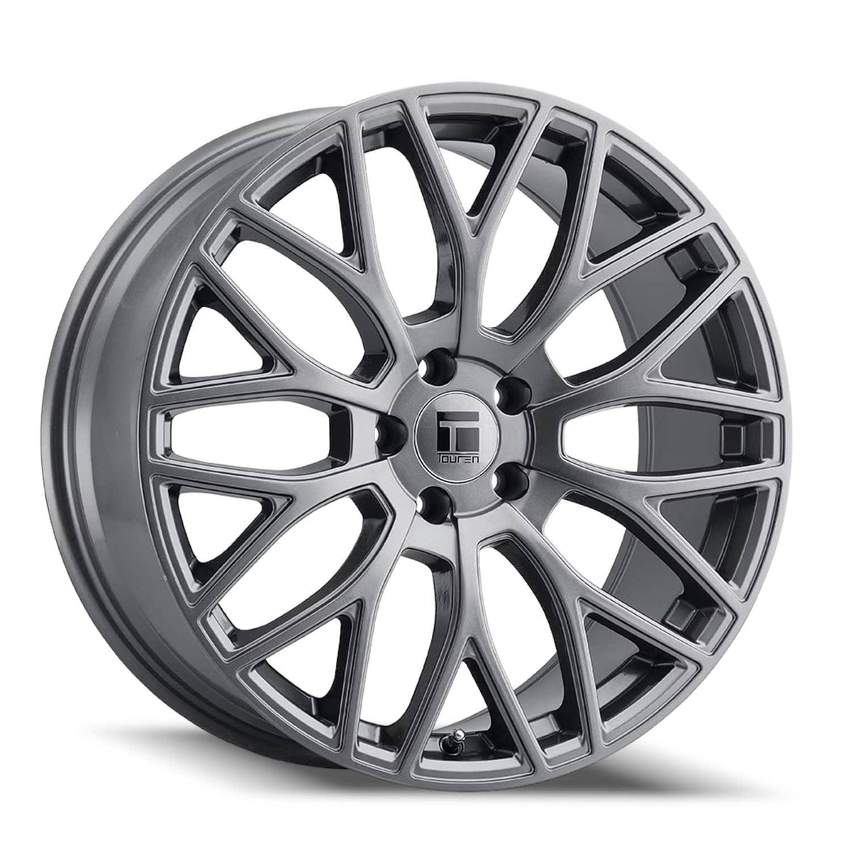 TR76 3276 GLOSS GRAPHITE 17X8 5-114.3 72.6 CB +35MM