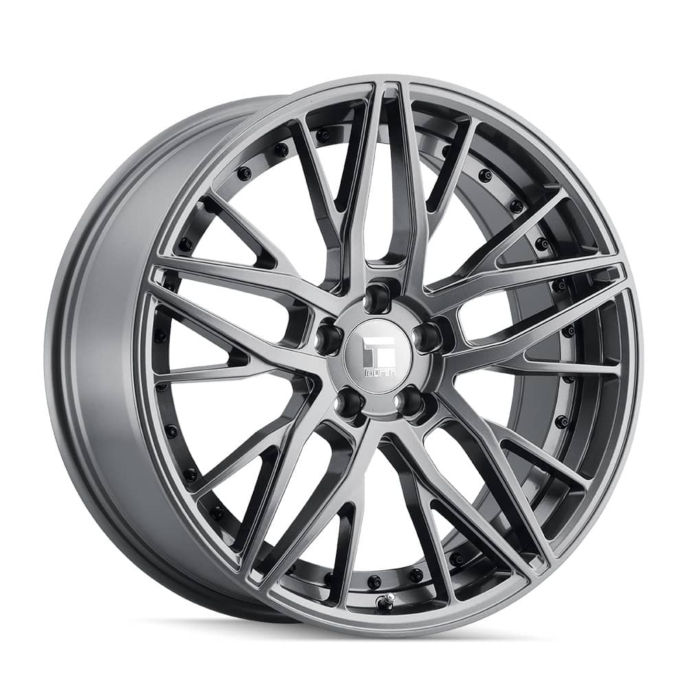 TR93 3293 GLOSS GRAPHITE 18X8 5-114.3 72.6 CB +35MM