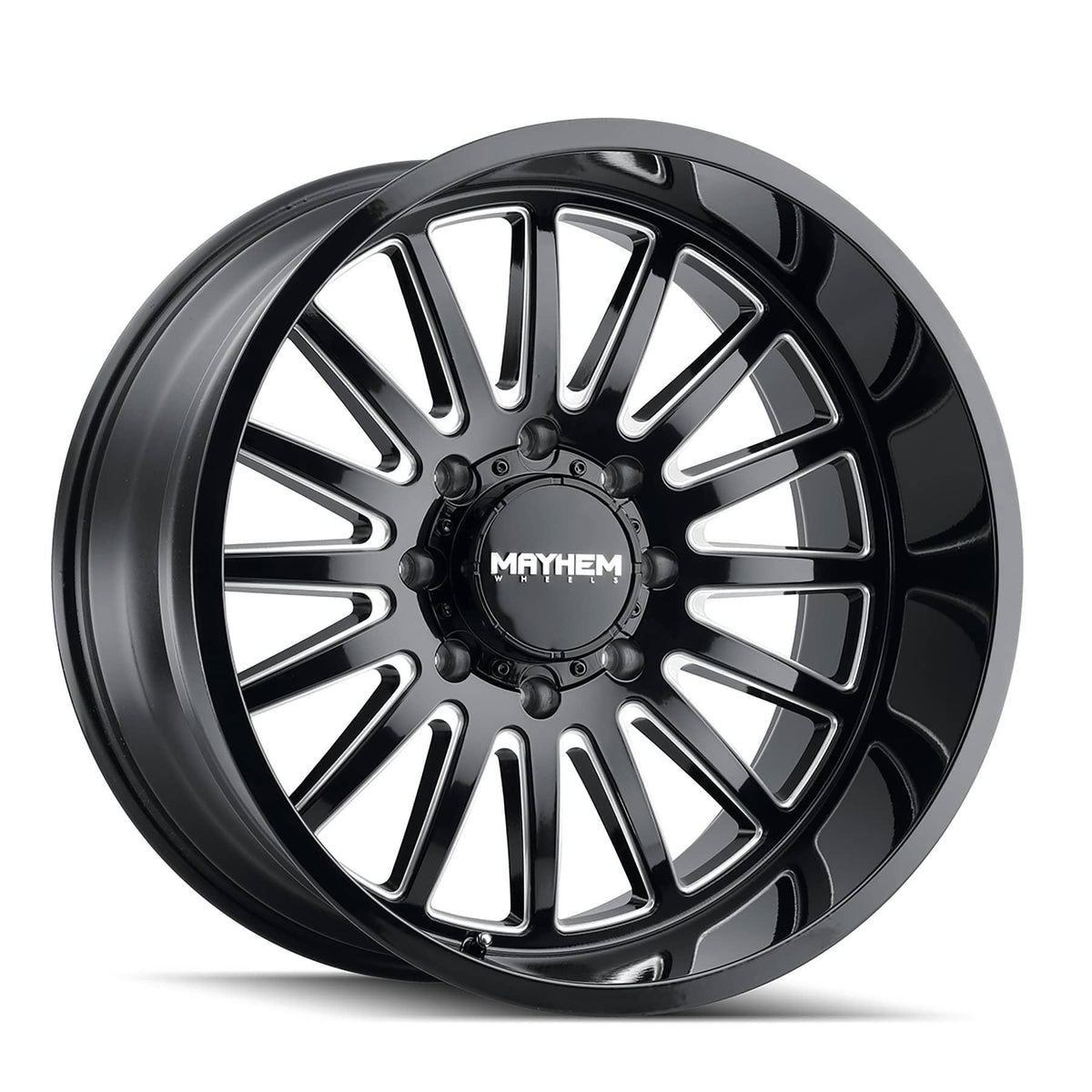 8114 UTOPIA GLOSS BLACK MILLED 20X9 6-139.7 106 CB +18MM