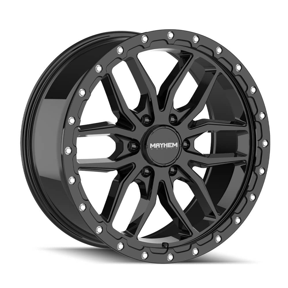 MAYHEM VECTOR 8310 GLOSS BLACK 20X9 6-139.7 CB 106 +18MM