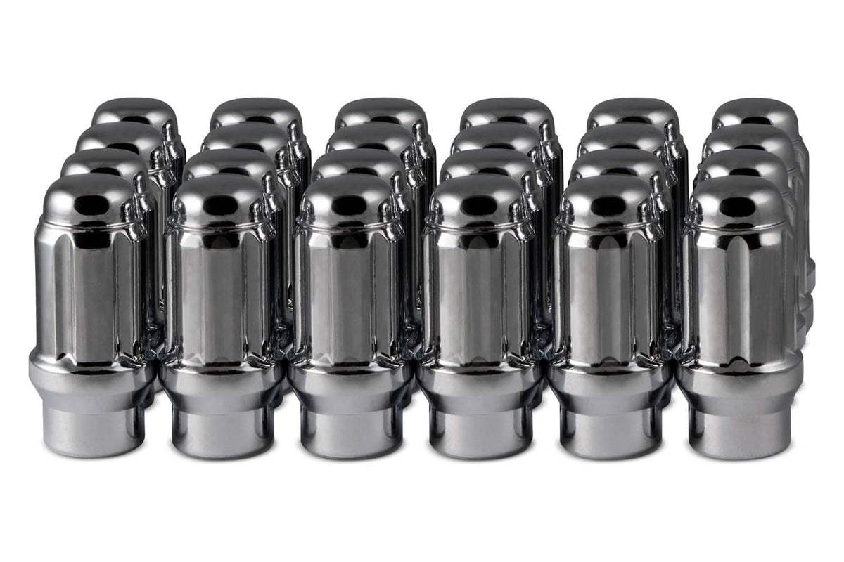12X1.5 CLOSED END SPLINE KIT ET CHROME