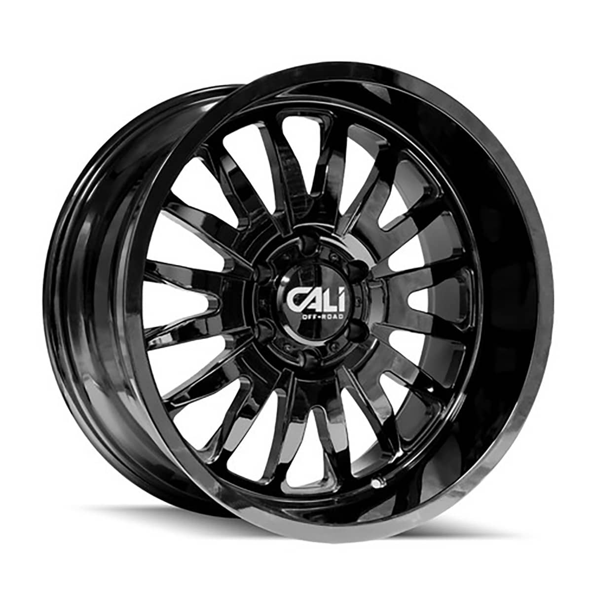 9110 SUMMIT GLOSS BLACK 20X10 8-180 124.1 CB -25MM