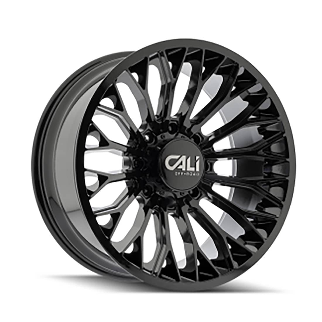 EVOKE 9119 GLOSS BLACK 20X10 8-165.1 CB 125.2 -19MM