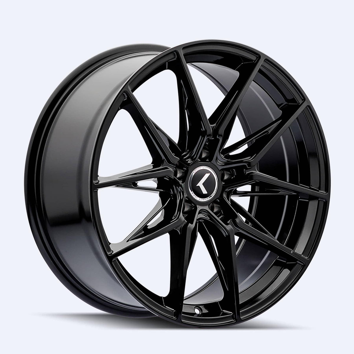 KRAZE GLOSS BLACK 18X8.5 5-114.3 +35MM