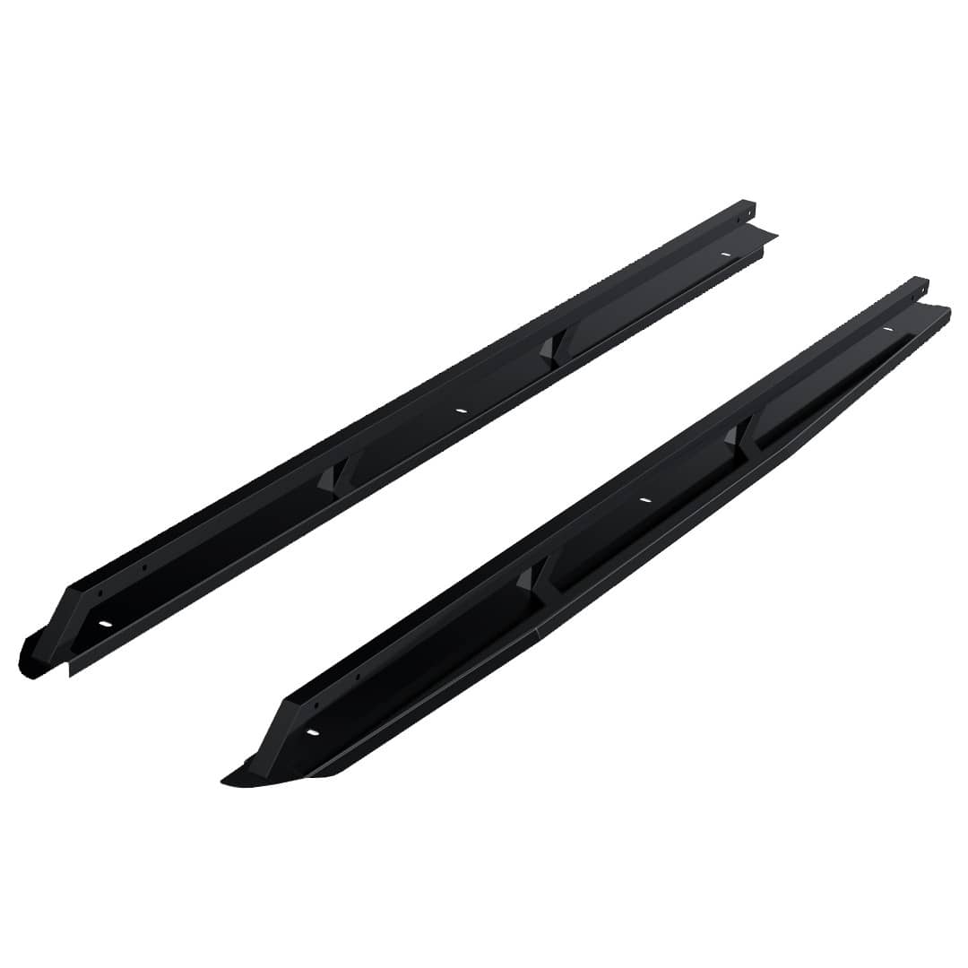 CARBON BLACK ALUMINUM RAIL CAPS 19-22 GM 1500 8'