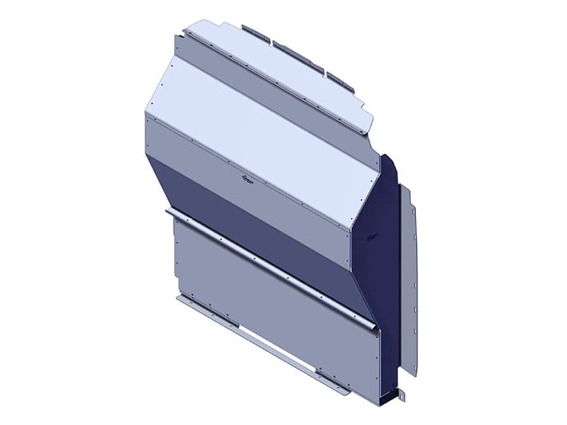 SOLID CONTOURED PARTITION 15-25 TRANSIT MEDIUM ROOF
