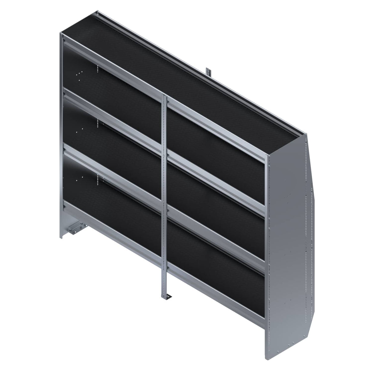 4 SHELF UNIT STANDARD 72"L 16-1/8"D 62"H