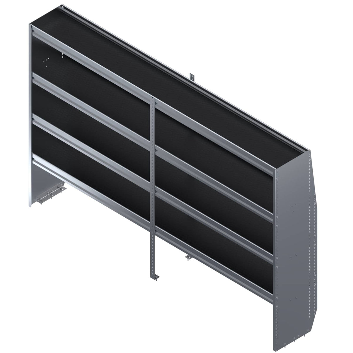 4 SHELF UNIT STANDARD 96"L 16-1/8"D 62"H
